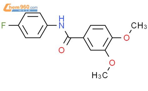 325802 84 4 N 4 Fluorophenyl 3 4 dimethoxybenzamideCAS号 325802 84 4 N