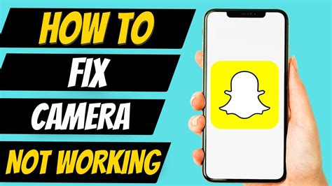 How To Fix Snapchat Camera Not Working Youtube