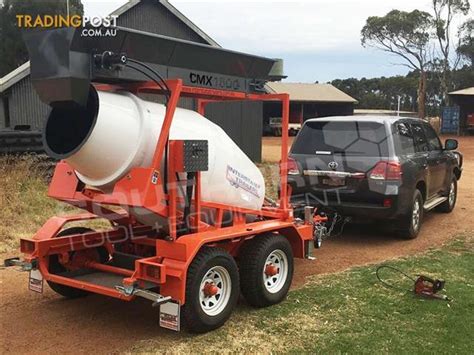 Interstate Trailers Cmx1500 Mobile Cement Mixer Concrete Mixer Trailer