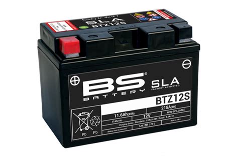 Batterie Moto Bs Btz S Sla Ytz S Ctz S Street Moto Piece