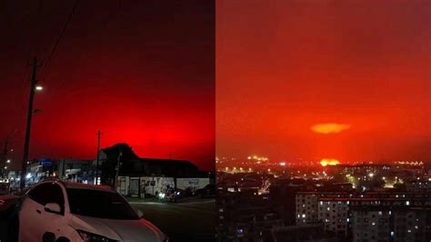 Sky Turns Blood Red In China S Zhoushan All About Rare Phenomenon That