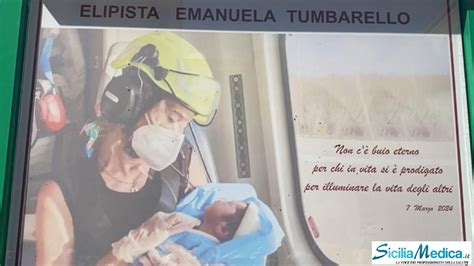 Emanuela Tumbarello L Arnas Civico Di Palermo Dedica L Elipista E Un