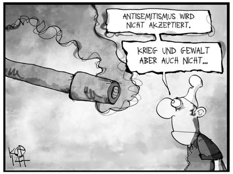 Antisemitismus Von Kostas Koufogiorgos Politik Cartoon TOONPOOL