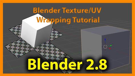 How To Add Textures In Blender 2 8 UV Unwrapping For Beginners YouTube