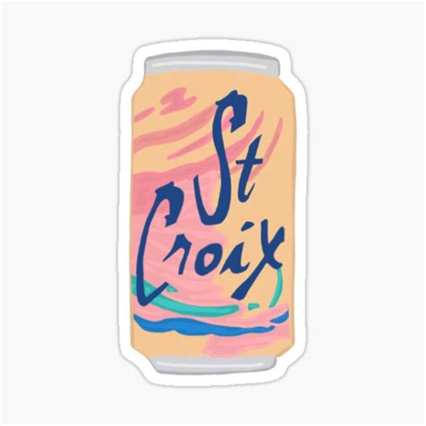 "St Croix Can" Sticker for Sale by danigasmen | Redbubble