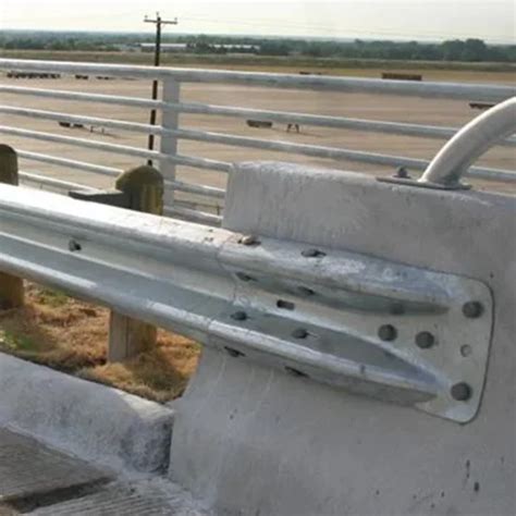 Galvanized Metal Fishtail Bullnose Anchor Buffer Bridge Terminal End W