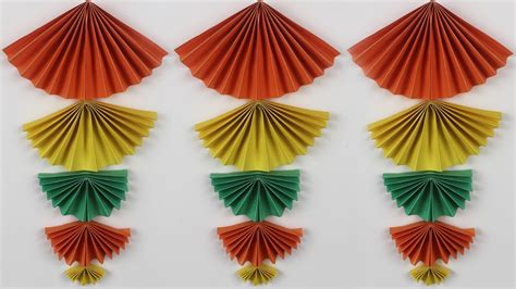 Diy Origami Room Decor Idea Origami Wall Art Tutorial Wall Decorations Origami Origami