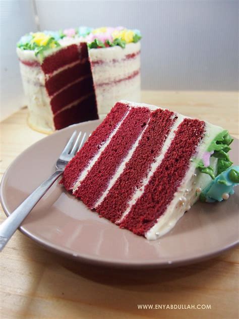 resepi kek red velvet