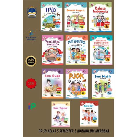 Jual Buku Pr Interaktif Sd Kelas 5 Semester 2 Kurikulum Merdeka Tahun 2024 Penerbit Intan