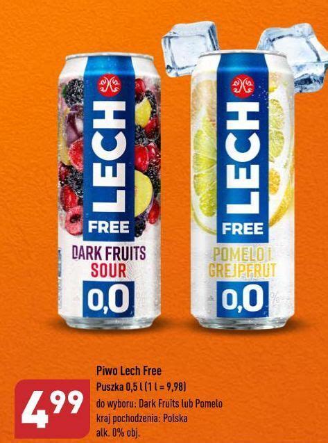 Promocja Piwo Lech Free Dark Fruits Sour W ALDI