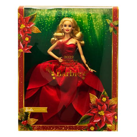 Barbie 2022 Holiday Barbie Doll Blonde Hair Online Toys Australia