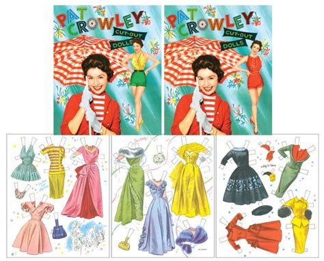 Pat Crowley A Cute Colorful Paper Doll Paper Dolls Of Classic