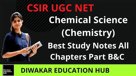 CSIR UGC NET Chemical Science Latest Complete Study Notes All Chapter S