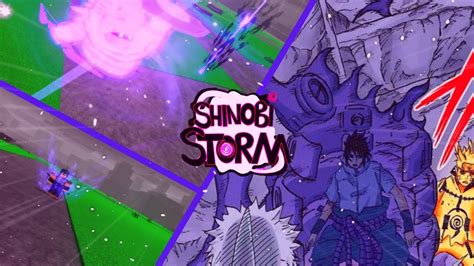 Uchiha Sasuke Experience Shinobi Storm Roblox Youtube