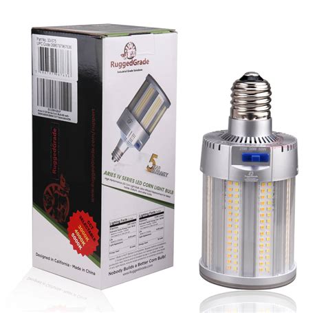 277 480V 50W Aries IV CS Series LED Corn Bulb 7 250 Lumens Color