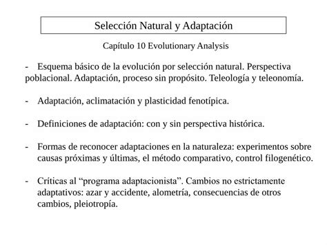 Pdf Selecci N Natural Y Adaptaci N Dokumen Tips