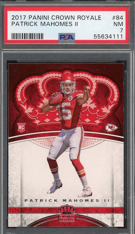 Patrick Mahomes 2020 Panini Prizm Silver Football Card 124 Graded Psa