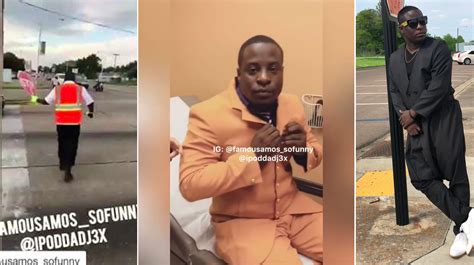 Famous Amos The Black Man In An Orange Suit Has Become Famous And