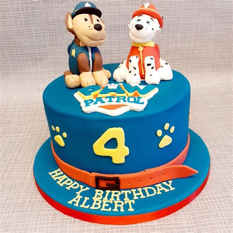 Paw Patrol 4th Birthday Cake 4th Birthday Cakes Homemade Cakes