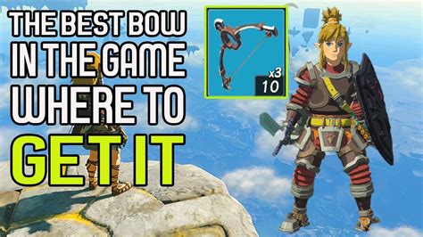 HOW TO GET THE STRONGEST BOW IN THE GAME 3 SHOT BOW LEGEND OF ZELDA