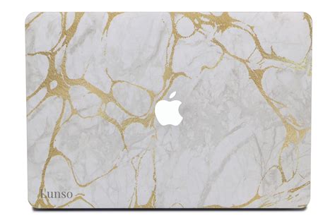 Lunso Cover Hoes Macbook Air 13 Inch Marble Stella