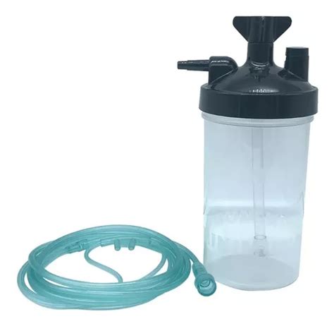 Kit Vaso Humidificador C Nula De Ox Geno Mts P Adulto