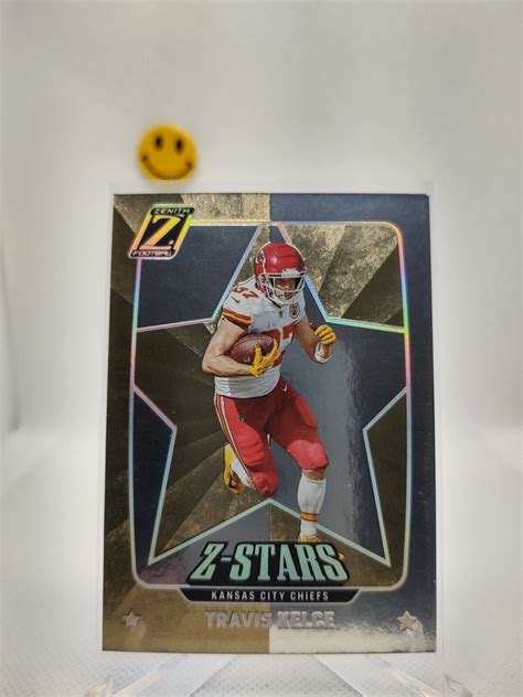 Panini Zenith Z Stars Zs Travis Kelce Kansas City Chiefs Ebay