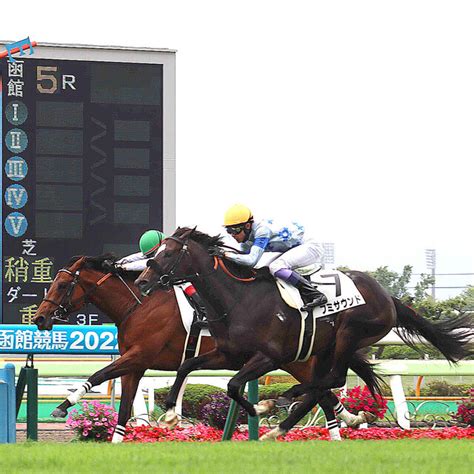 【函館5r・2歳新馬】豪g1勝ちの母を持つフミサウンドが差し切り 武豊騎手「本当にすごい脚」 ライブドアニュース