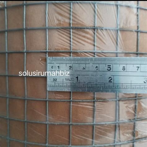 Jual Per Meter Wire Mesh Kotak Tebal Mm Ram Loket Kawat