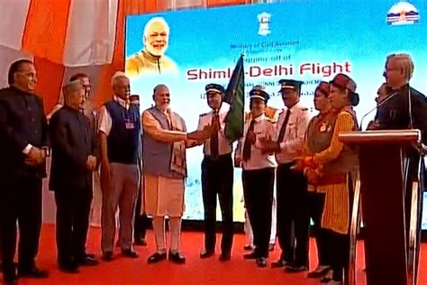 Flights Cheaper Than Taxis Pm Modi Launches Udan Scheme Flags Off