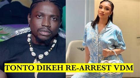 Verydarkman In Shame As Tonto Dikeh Re Arrests Him And Re Opens Old