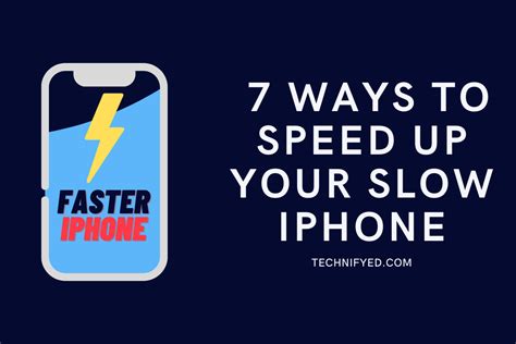 How To Speed Up Iphone Ways To Speed Up Slow Iphone Technifyed