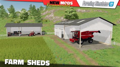 Fs Farm Open Sheds Farming Simulator New Mods Review K