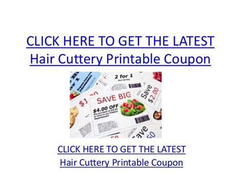 Hair Cuttery Printable Coupon Hair Cuttery Printable Coupon Code