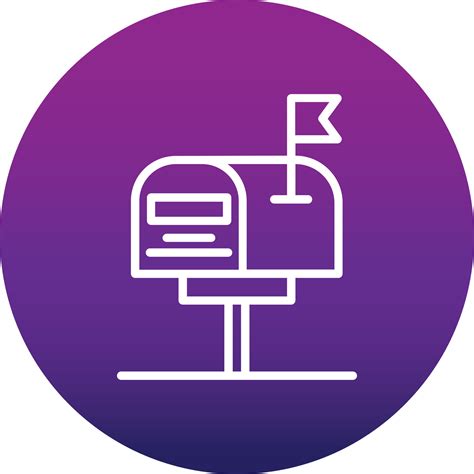 Letterbox Vector Icon 15999990 Vector Art At Vecteezy
