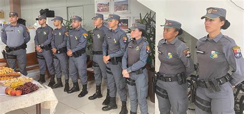 Itanhang Novos Policiais Militares Chegam Para Refor Ar A Seguran A