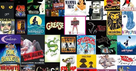 Kalebs Top 10 Favorite Broadway Musicals How Many Have You Listened To