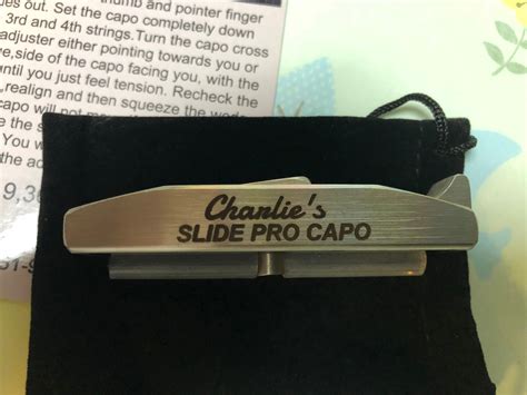 Charlies Slide Pro Capo アコースティック ハーモニー