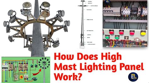 High Mast Lighting Panel Working Principle High Mast Light Ka Panel