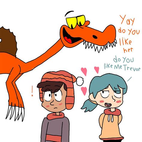 Trevor secretly love Hilda by sonicandfriends16 on DeviantArt