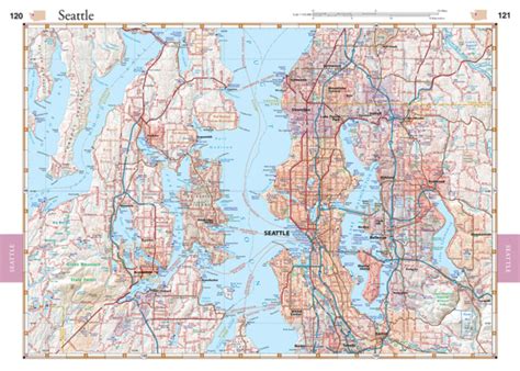 Washington Road And Recreation Atlas Benchmark Maps