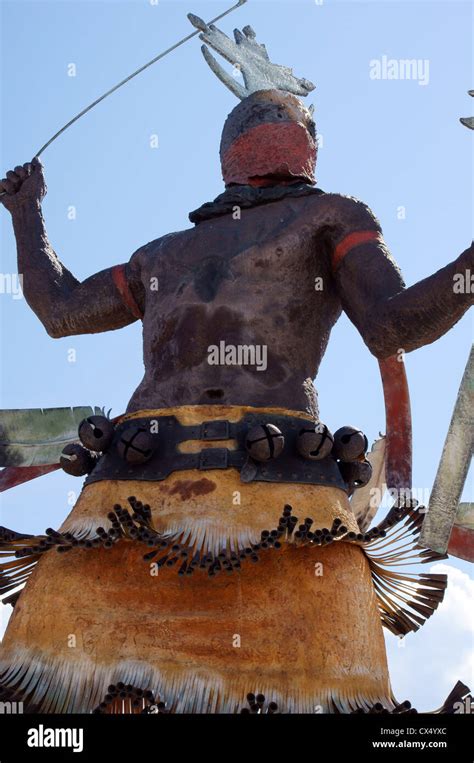 Sculpture Of Native American Indian Museum Arts And Culture Santa Fe