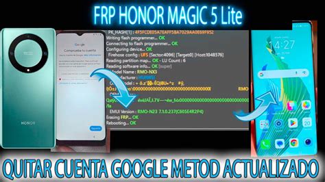 Frp Honor Magic Lite Quitar Cuenta Google Con Unlocktool Rmo Lx Lx