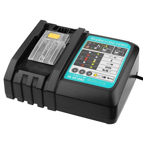 18v Charger For 18 Volt Makita Bl1815 Bl1830 Bl1835 Bl1815b Bl1830b