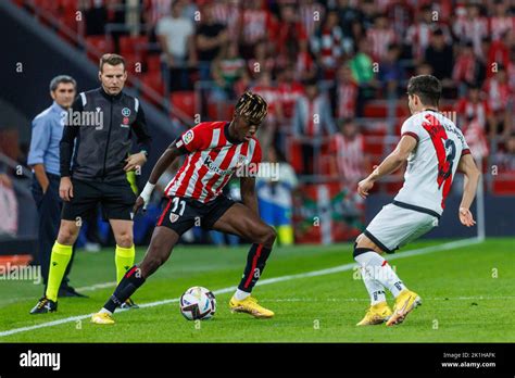 Nico Williams of Athletic Club de Bilbao during the Liga Santander ...