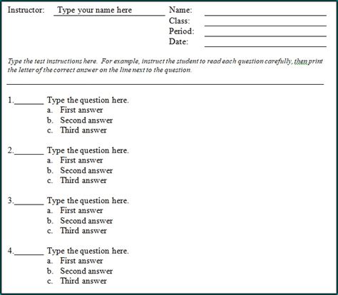 Make Multiple Choice Quiz