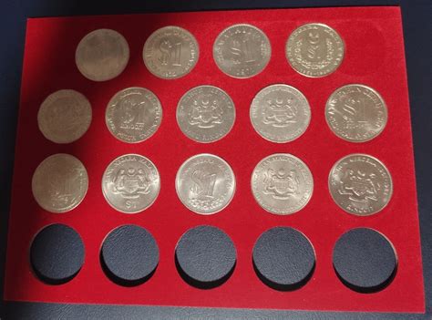 Complete Set Of Malaysian Rm Commemorative Coins Hobbies Toys