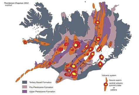 Volcano Watch After An Earthquake Swarm A Large Explosive Volcano In Iceland Is Now On A