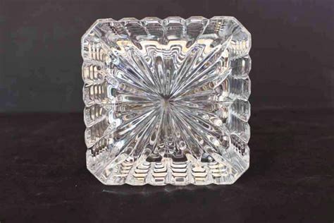 Tiffany And Co Plaid Crystal Decanter Ebth