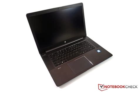 HP ZBook Studio G3 Workstation Review NotebookCheck Net Reviews